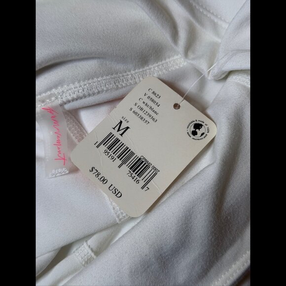 New Free People Skirt Medium Womens White Skater Lined Skort Shorts - Picture 10 of 12